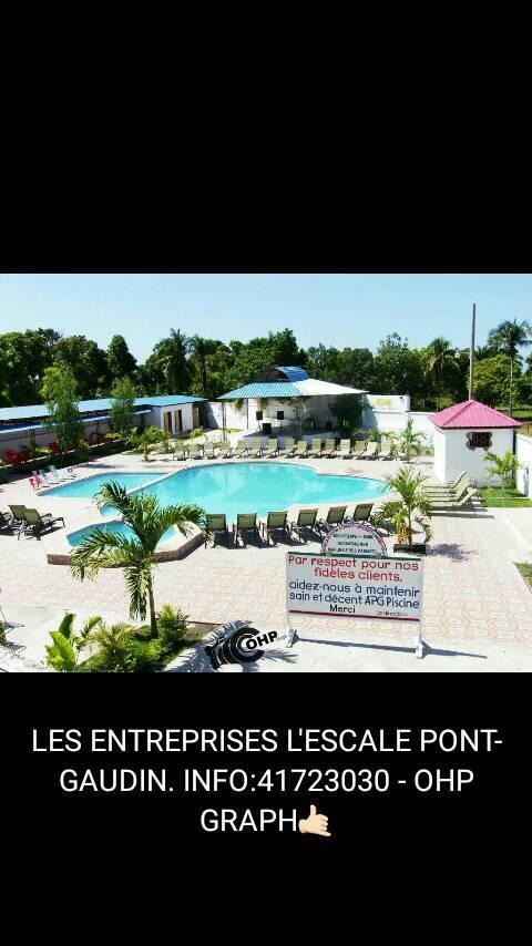Auberge Pont-Gaudin Gonaives Eksteriør billede